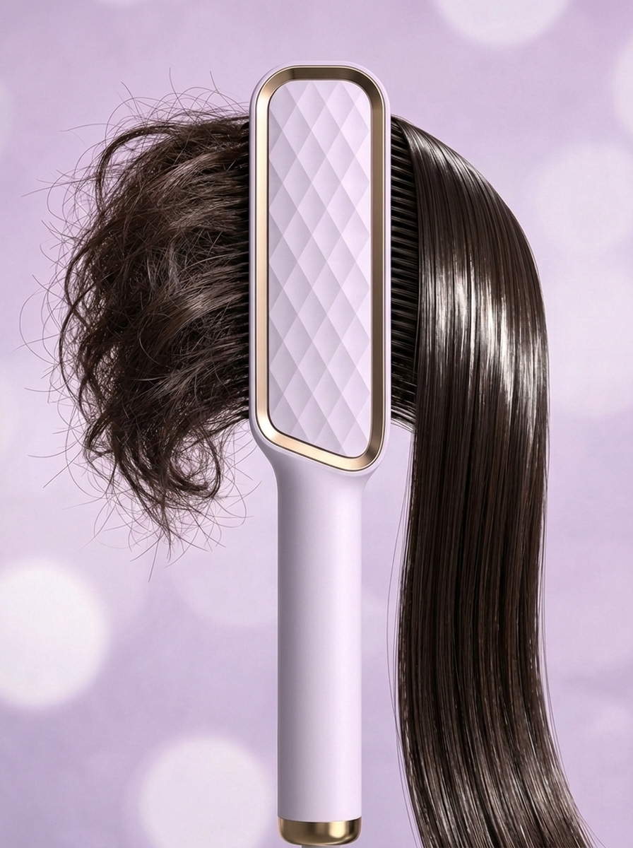 El Original SilkBrush AURA™ – Cepillo Alisador Iónico Profesional